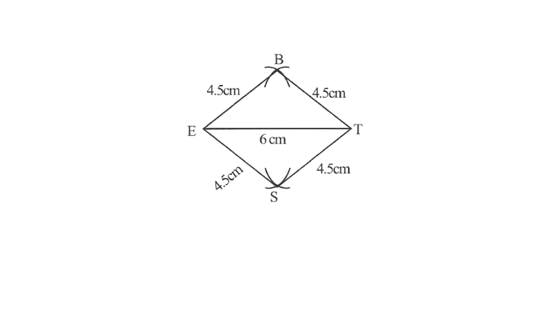 KSEEB Solutions For Class 8 Chapter 7 Practical Geometry Exercise 7.1 Question 4(2)