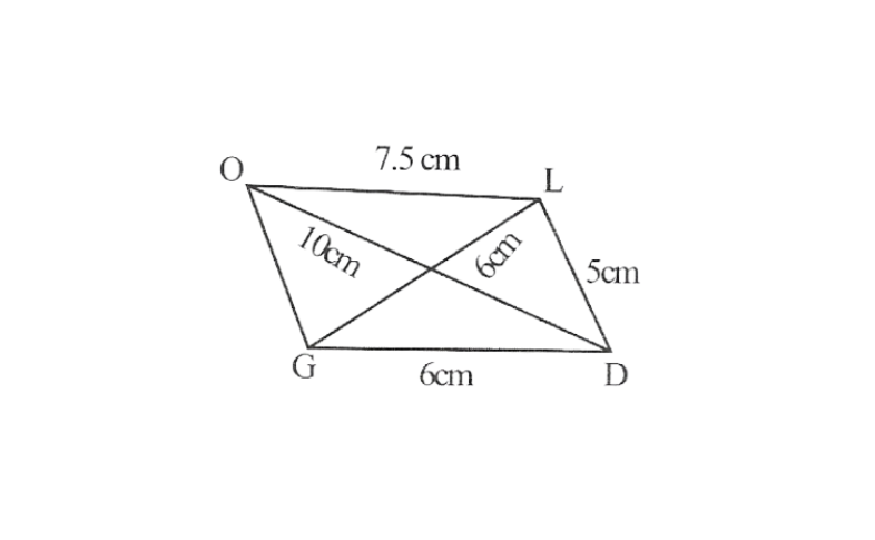 KSEEB Solutions For Class 8 Chapter 7 Practical Geometry Exercise 7.2 Question 2(1)