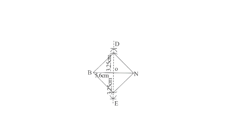 KSEEB Solutions For Class 8 Chapter 7 Practical Geometry Exercise 7.2 Question 3(2)