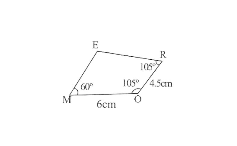 KSEEB Solutions For Class 8 Chapter 7 Practical Geometry Exercise 7.3Question 1(1)