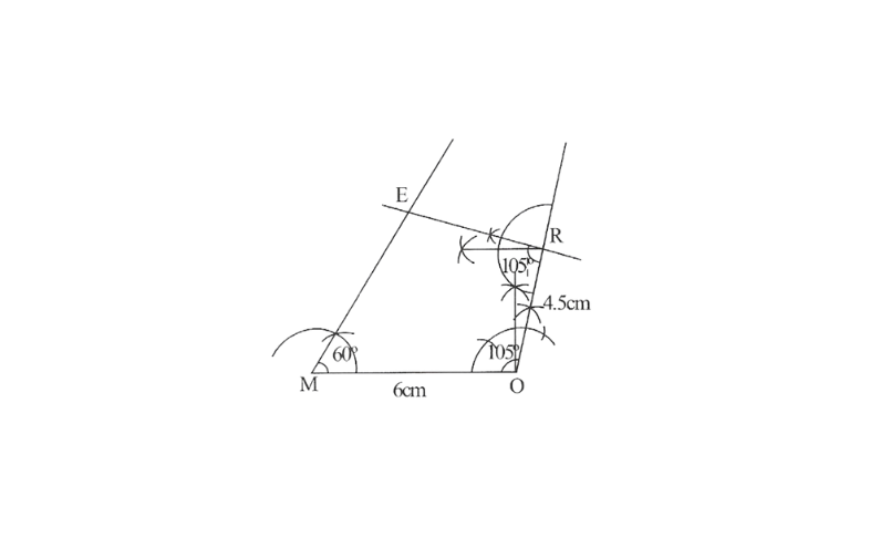 KSEEB Solutions For Class 8 Chapter 7 Practical Geometry Exercise 7.3 Question 1(2)