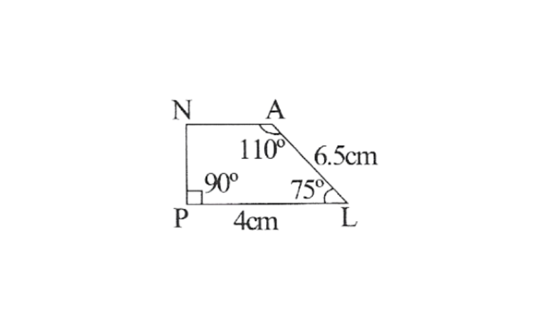 KSEEB Solutions For Class 8 Chapter 7 Practical Geometry Exercise 7.3Question 2(1)