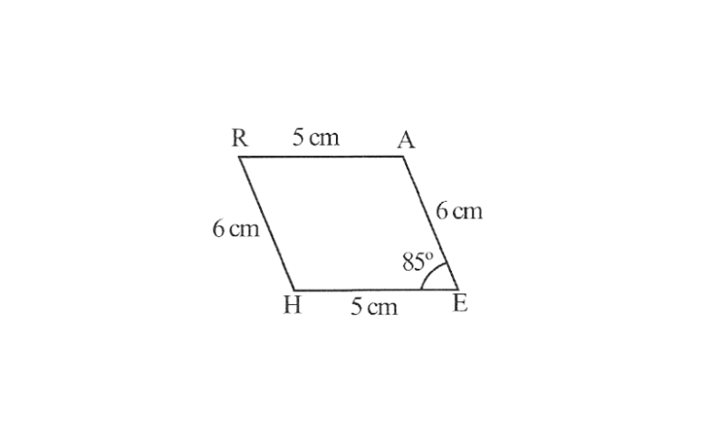 KSEEB Solutions For Class 8 Chapter 7 Practical Geometry Exercise 7.3Question 3(1)