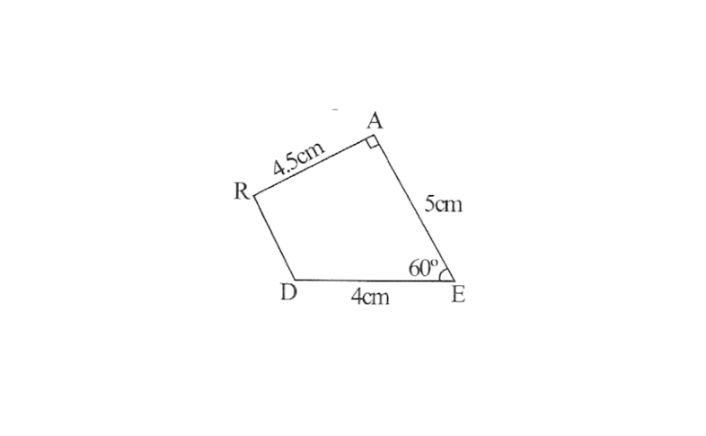 KSEEB Solutions For Class 8 Chapter 7 Practical Geometry Exercise 7.4 Question 1(1)