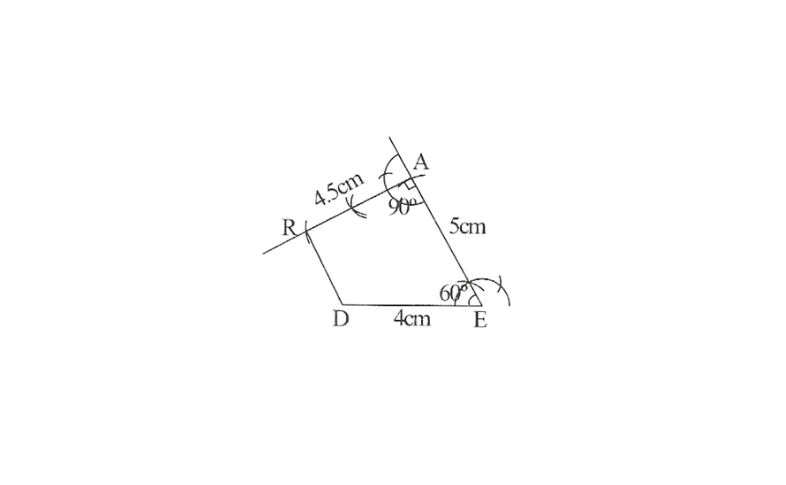 KSEEB Solutions For Class 8 Chapter 7 Practical Geometry Exercise 7.4 Question 1(2)