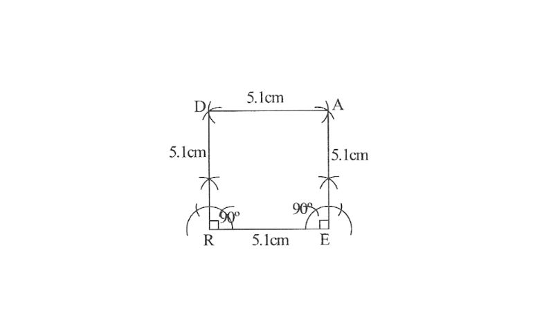 KSEEB Solutions For Class 8 Chapter 7 Practical Geometry Exercise 7.5 Question 1(2)