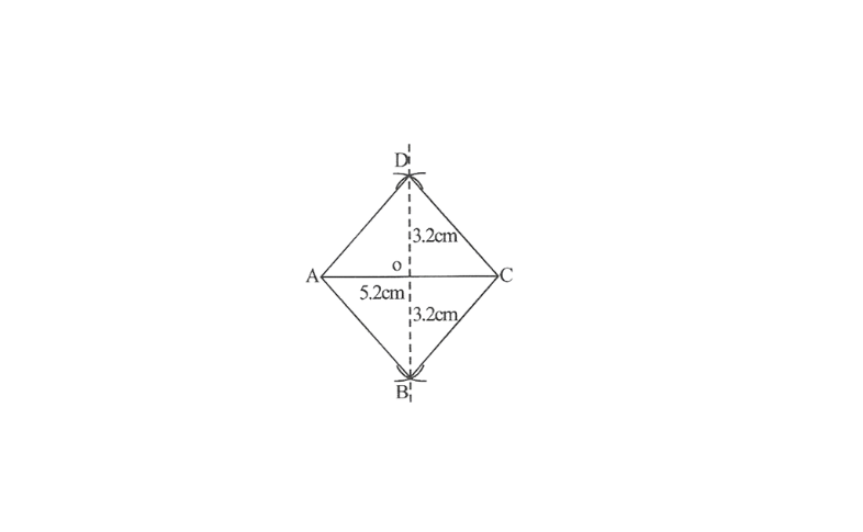 KSEEB Solutions For Class 8 Chapter 7 Practical Geometry Exercise 7.5 Question 2(2)