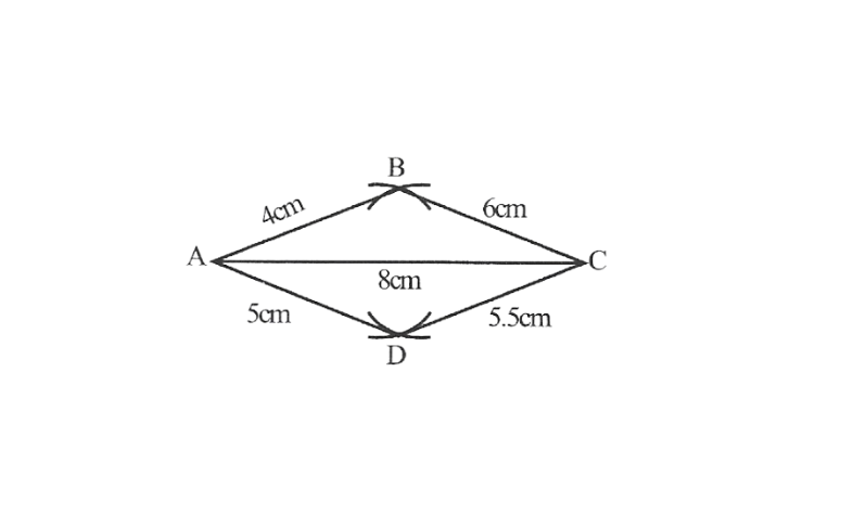 KSEEB Solutions For Class 8 Chapter 7 Practical Geometry Point No.1