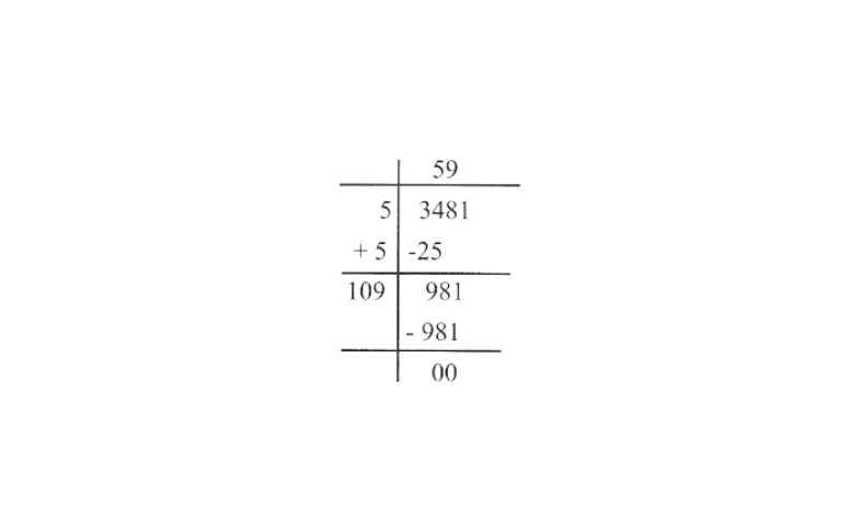 KSEEB Solutions For Class 8 Chapter 5 Square And Square Roots Exercise 5.4 Question 1(3)