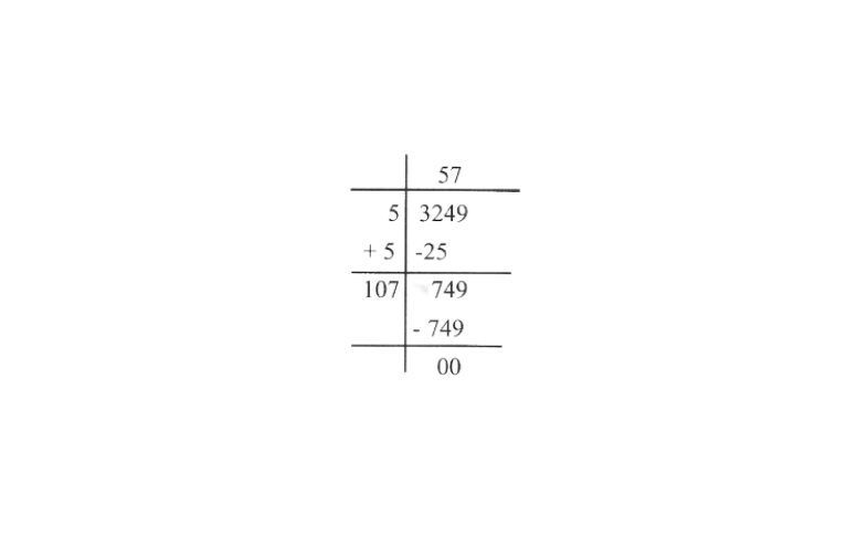 KSEEB Solutions For Class 8 Chapter 5 Square And Square Roots Exercise 5.4 Question 1(5)
