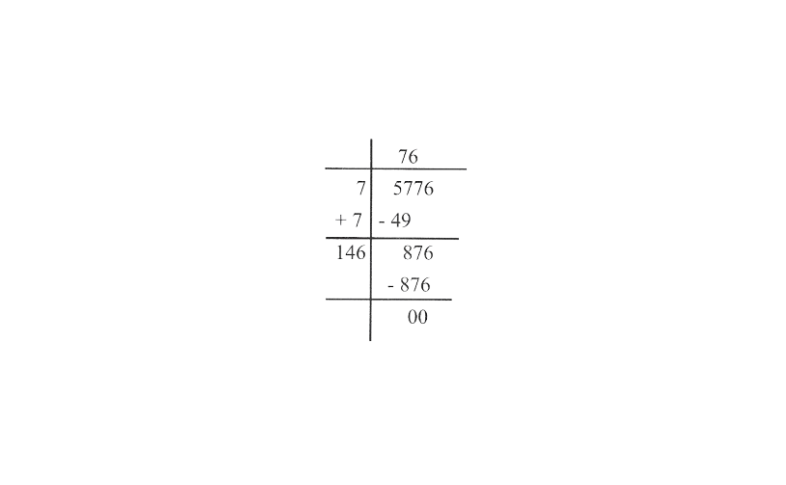 KSEEB Solutions For Class 8 Chapter 5 Square And Square Roots Exercise 5.4 Question 1(7)