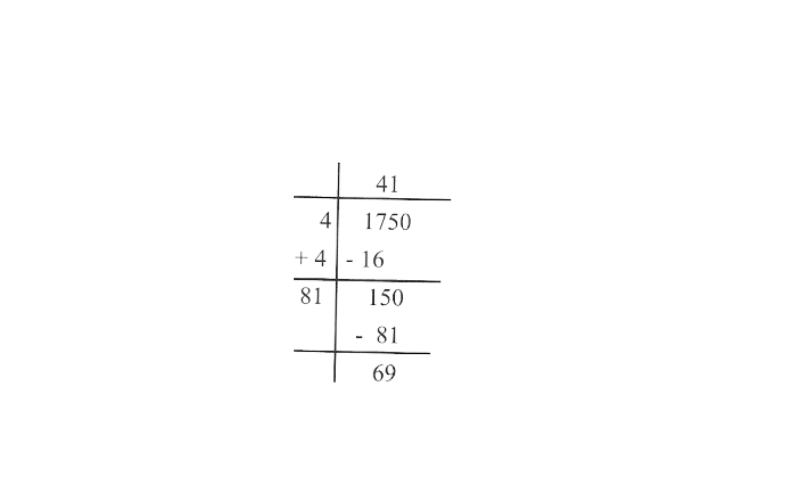 KSEEB Solutions For Class 8 Chapter 5 Square And Square Roots Exercise 5.4 Question 5(2)