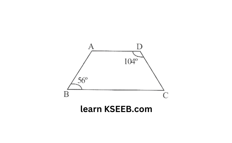 KSEEB Solutions For Class 8 Chapter 4 Understanding Quadrilaterls Additional Problems Question 12