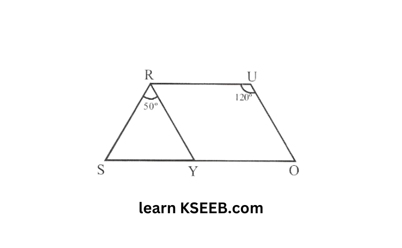KSEEB Solutions For Class 8 Chapter 4 Understanding Quadrilaterls Additional Problems Question 6