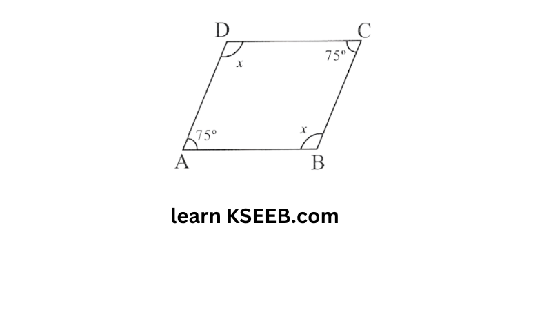 KSEEB Solutions For Class 8 Chapter 4 Understanding Quadrilaterls Additional Problems Question 7