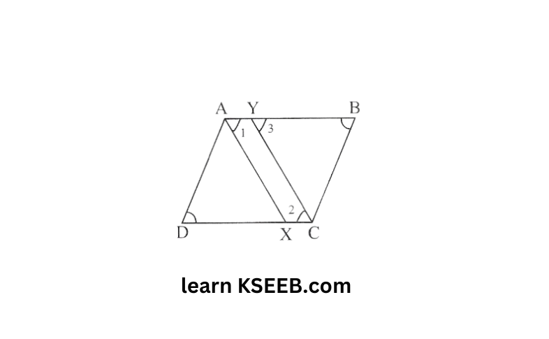 KSEEB Solutions For Class 8 Chapter 4 Understanding Quadrilaterls Additional Problems Question 8 (1)