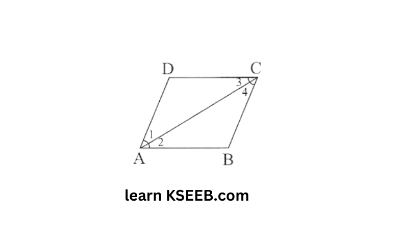 KSEEB Solutions For Class 8 Chapter 4 Understanding Quadrilaterls Additional Problems Question 9