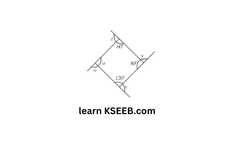 KSEEB Solutions For Class 8 Chapter 4 Understanding Quadrilaterls Exercise 4.1 Question 7(b)