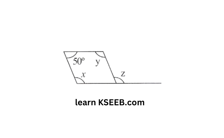 KSEEB Solutions For Class 8 Chapter 4 Understanding Quadrilaterls Exercise 4.3 Question 2(2)