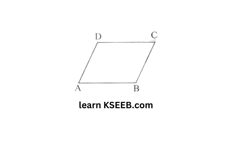 KSEEB Solutions For Class 8 Chapter 4 Understanding Quadrilaterls Exercise 4.3 Question 6