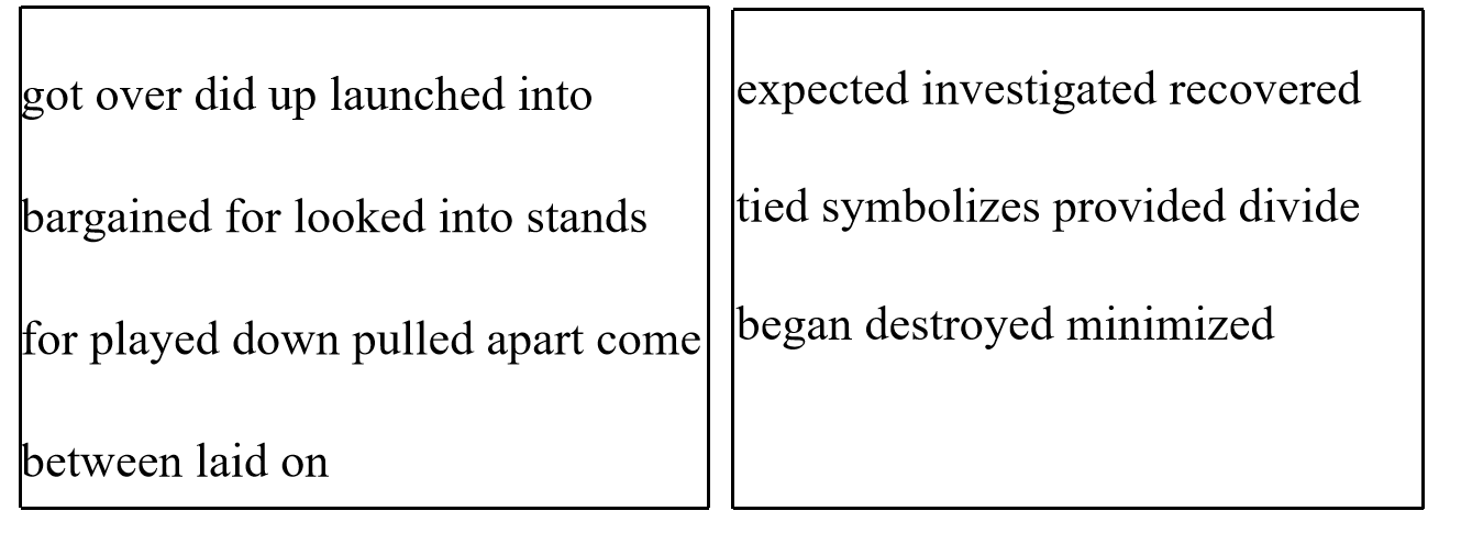 prose table 7