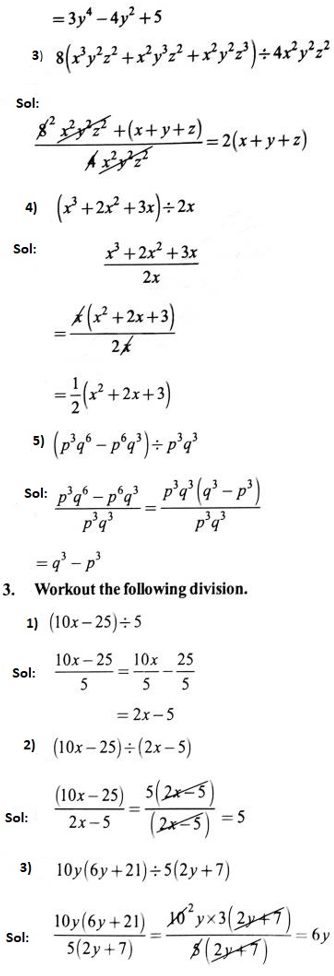 KSEEB Solutions For Class 8 Maths Chapter 13 Factorisation Exercise 13.3 page 2
