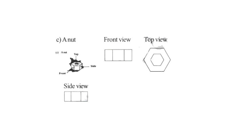 KSEEB Solutions For Class 8 Maths Chapter 14 Visualising Solid Shapes Exercise 14.1 Question 4(6)
