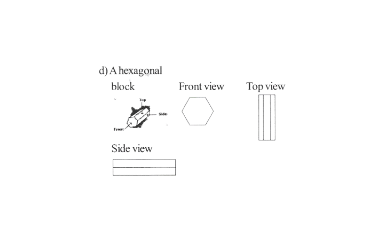 KSEEB Solutions For Class 8 Maths Chapter 14 Visualising Solid Shapes Exercise 14.1 Question 4(7)