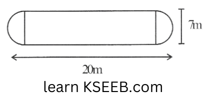 KSEEB Solutions For Class 8 Maths Chapter 16 Mensuration Exercise 16.1 Question 3(1)