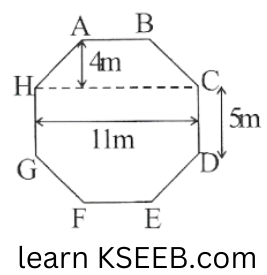 KSEEB Solutions For Class 8 Maths Chapter 16 Mensuration Exercise 16.2 Question 9(2)
