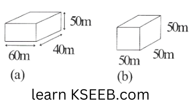 KSEEB Solutions For Class 8 Maths Chapter 16 Mensuration Exercise 16.3 Question 1