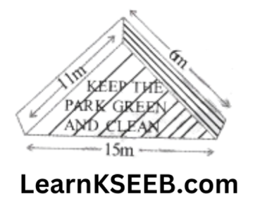 KSEEB Solutions For Class 9 Maths Chapter 12 Heron's Formula Exercise 12.1-3