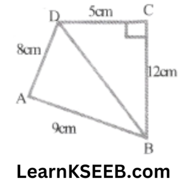 KSEEB Solutions For Class 9 Maths Chapter 12 Heron's Formula Exercise 12.2-1