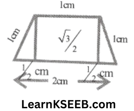 KSEEB Solutions For Class 9 Maths Chapter 12 Heron's Formula Exercise 12.2-3.2
