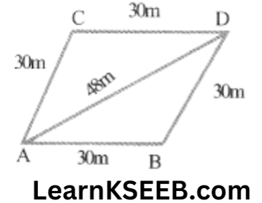KSEEB Solutions For Class 9 Maths Chapter 12 Heron's Formula Exercise 12.2-5