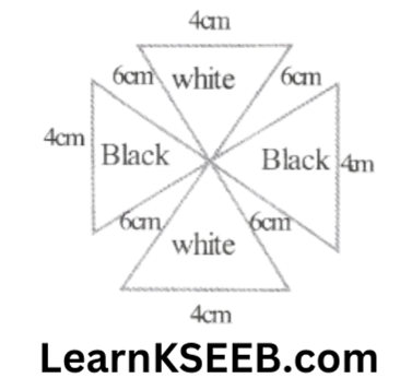 KSEEB Solutions For Class 9 Maths Chapter 12 Heron's Formula Four Mark Questions 1