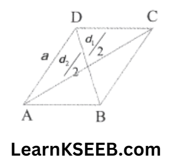 KSEEB Solutions For Class 9 Maths Chapter 12 Heron's Formula Three Mark Questions 7