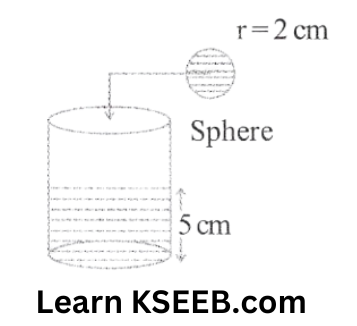 KSEEB Solutions For Class 9 Maths Chapter 13 Surface Areas & Volumes Extra Sums 13