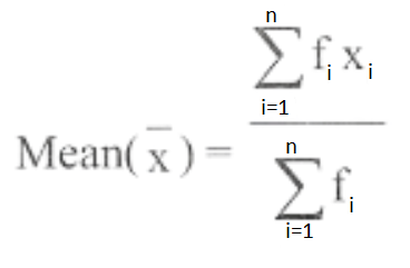 mean Equation