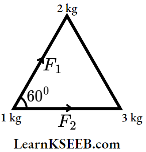 Gravitation Three Spherical Balls Of Masses