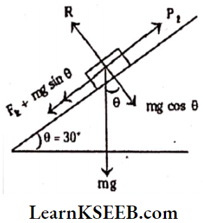 Laws Of Motion Force To Move The Block Up Without Acceleration